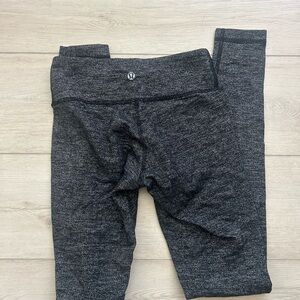 lululemon athletica Gray Heather High-Rise Leggings